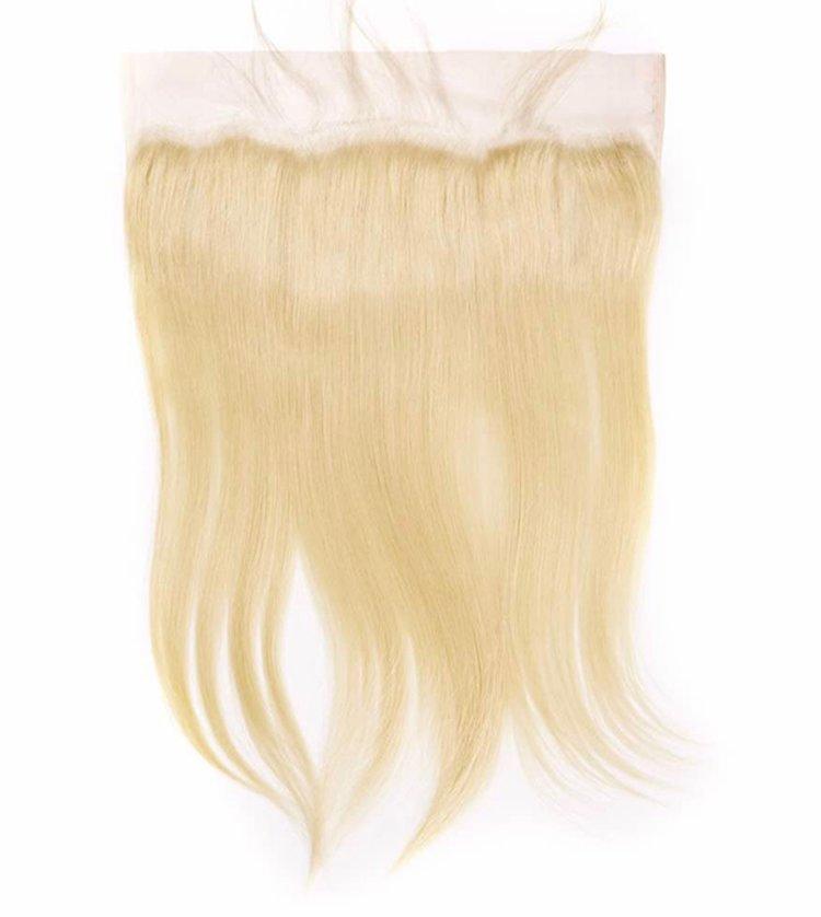 IM Beauty 8A Blonde 613 Straight 100% Human Hair 4*13 Frontal - IM Beauty
