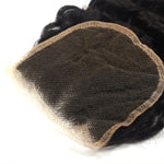 10A Deep Wave 100% Human Hair 4*4 Closure