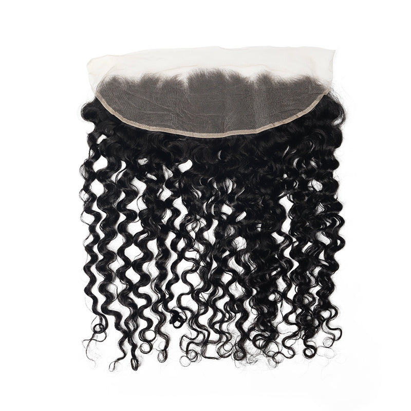 10A Human Hair Water Wave 13*4 Frontal