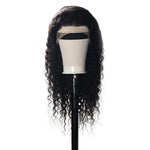 Human Hair 13*4 Lace Frontal Water Wave Wig