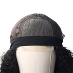 Human Hair 4*4 Closure Kinky Curly Wig