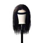 Human Hair 4*4 Closure Kinky Curly Wig
