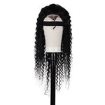 Human Hair Deep Wave 4*4 Glueless Closure Wig