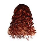 Human Hair Ginger 13*4 Lace Frontal Loose Wave Wig