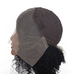 Human Hair Lace Frontal Bouncy Curly Bob Wig