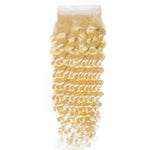 613 Blonde Human Hair Deep Wave Closure