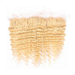 613 Blonde Human Hair Deep Wave 13*4 Lace Frontal