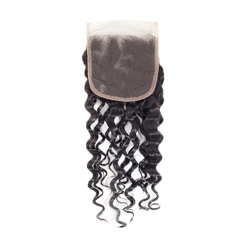 10A Human Hair Water Wave 4*4 Closure