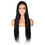 100% Human Hair 13*4 Straight Lace Frontal Wig