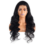 100% Human Hair Body Wave Full Frontal Glueless Wig