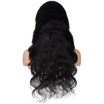 100% Human Hair Body Wave Full Frontal Glueless Wig