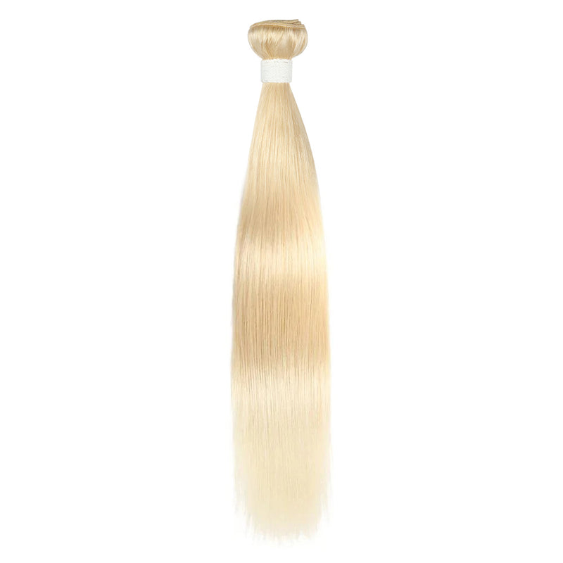 10A Blonde 613 Straight 100% Human Hair Weaves