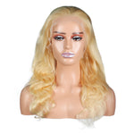 613 Blonde Human Hair 13*4 Lace Frontal Body Wave Wig