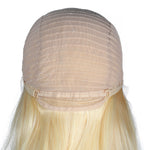 613 Blonde Human Hair 4*4 Closure Bob Wig