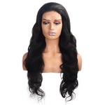 Highlighted 100% Human Hair 4*4 Body Wave Closure Wig